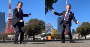 Pasión por la música japonés se hace viral bailando clásico de Los Bunkers