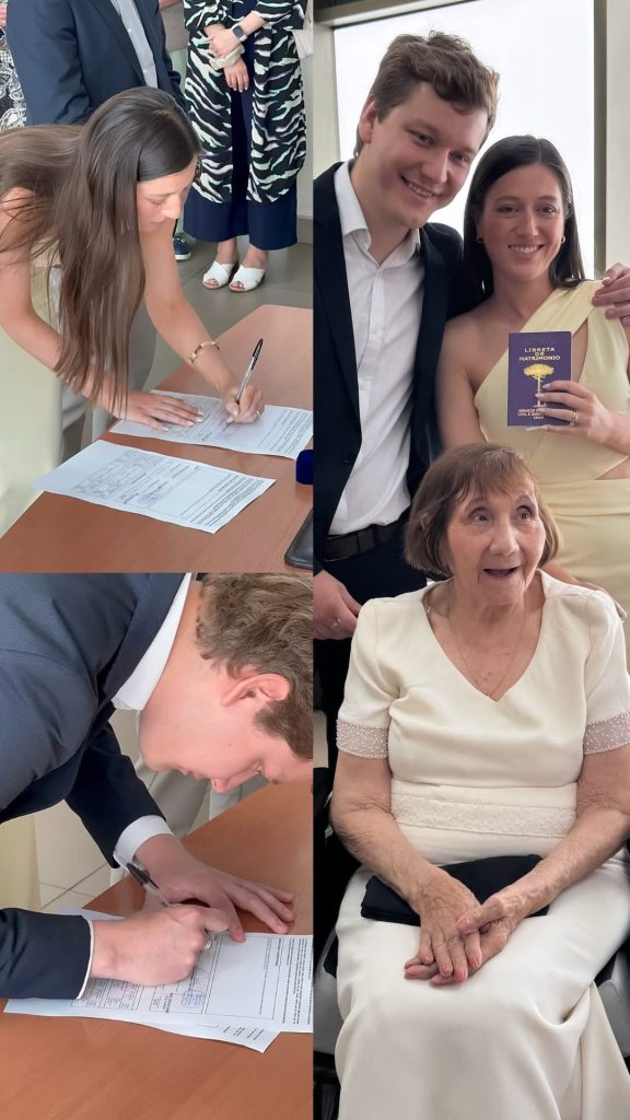 ¡Darynka Marcic dio el sí! Periodista contrajo matrimonio por el Registro Civil: así fue la ceremonia