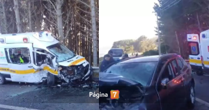 Paciente que era trasladado en ambulancia murió tras violento choque en Tirúa: responsable iba ebrio