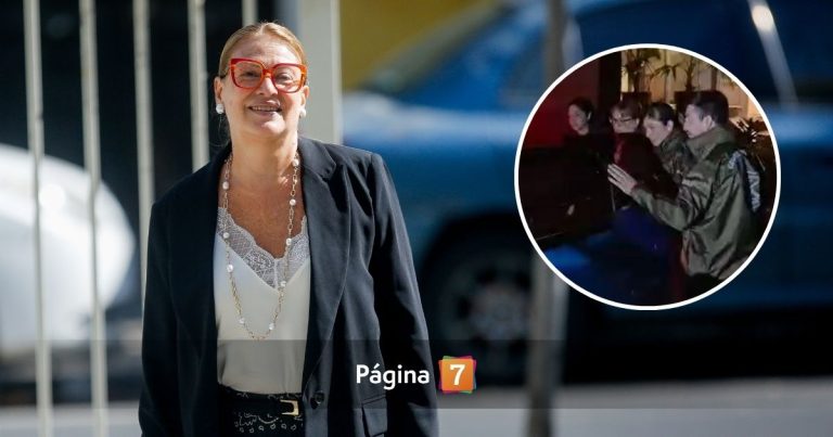 En la noche y sin resistencia: revisa el momento exacto de la detención de Ángela Vivanco