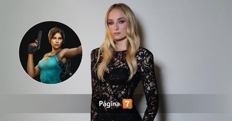 Así luce Sophie Turner como Lara Croft: revelan primera imagen de la actriz en serie de Tomb Raider