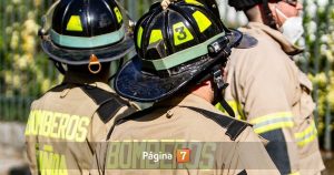 Atacan a disparos a Bomberos que combatían incendio en Concepción