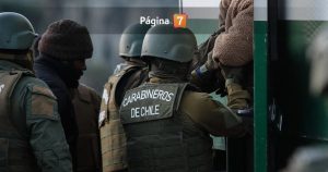 Carabinero herido a bala en desalojo a megatoma en San Antonio