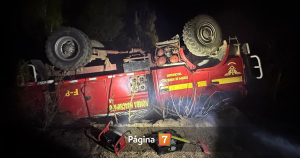 Carro de Bomberos volcó mientras combatía incendio en Florida: hay 7 voluntarios lesionados