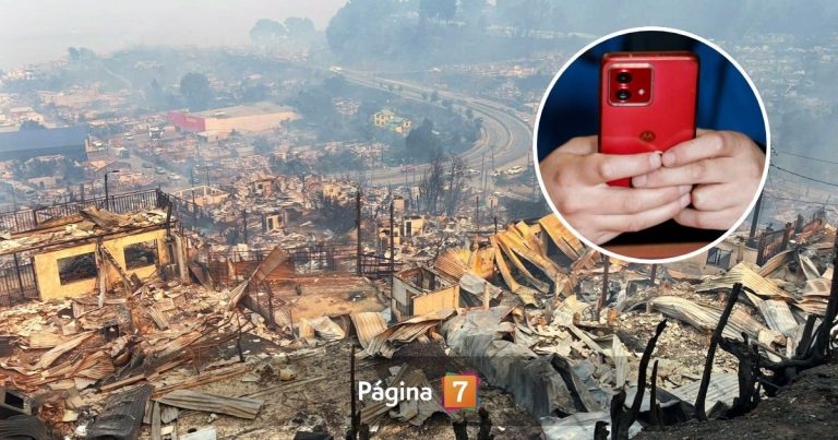 Compañías telefónicas anuncian medidas para apoyar a damnificados por incendios en Ñuble y Biobío
