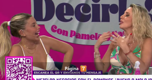 "¿Por qué andas mirando a mi hombre?": Coté López 'encaró' a Gissella Gallardo en Hay que decirlo