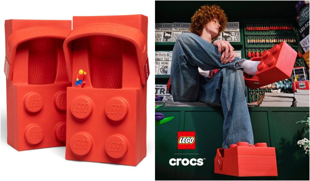 apuesta de calzado de Crocs y Lego