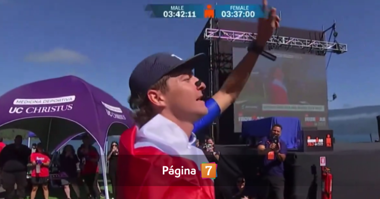 Diego Moya logró histórico triunfo y nuevo récord en el Ironman de Pucón 2026