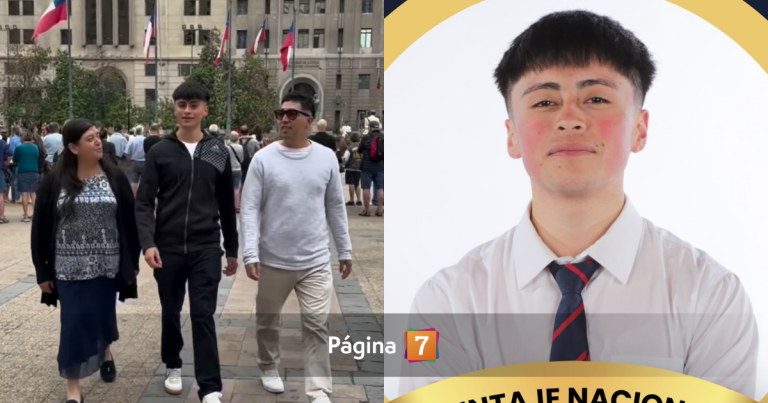 Estudiante de Mulchén obtuvo el primer puntaje nacional de la comuna y desayunó en La Moneda