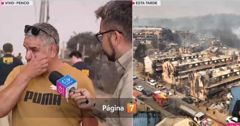 Estremecedor relato de familiar de víctima de incendio en Penco: 