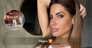 Difunden video de fuerte pelea de Gala Caldirola en plena vía pública: "Intenta bajar el tono"