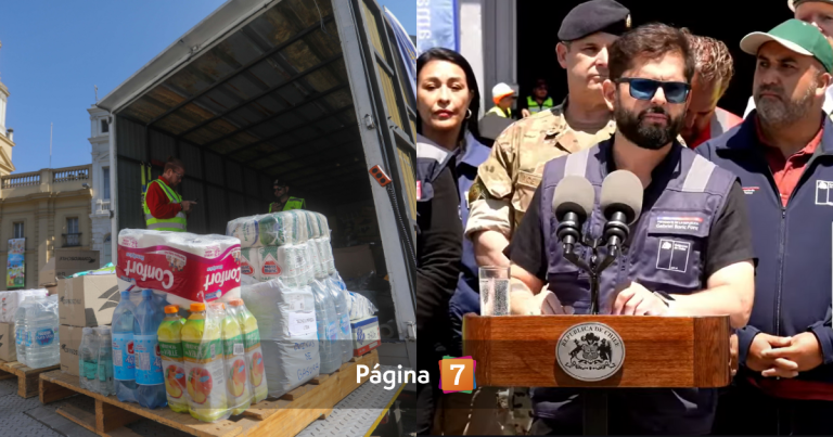 Gobierno anunció centro de acopio regional y ayudas para afectados por incendios en Biobío