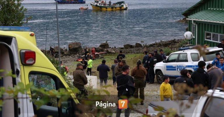 Identifican a las 3 víctimas fatales de trágico naufragio en Los Lagos: uno es el patrón de la nave
