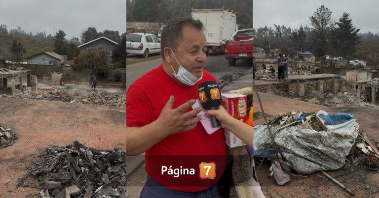 “No tienen perdón de Dios”: vecino de Punta de Parra apunta a posible origen humano de incendios
