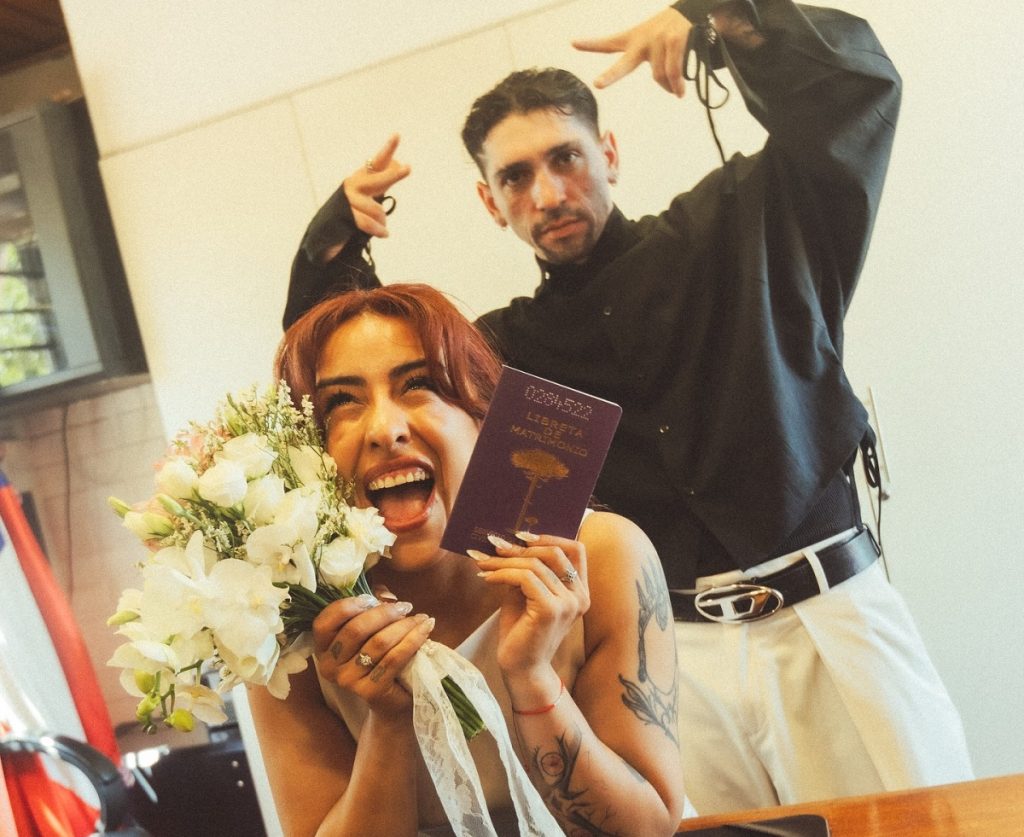 Jazz Torres contrajo matrimonio con su pareja Jose