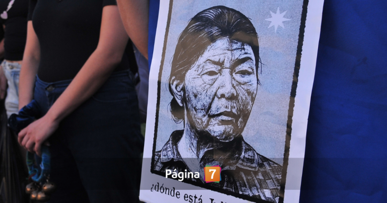 El revelador audio que habría enviado nieto de Julia Chuñil a su madre: 