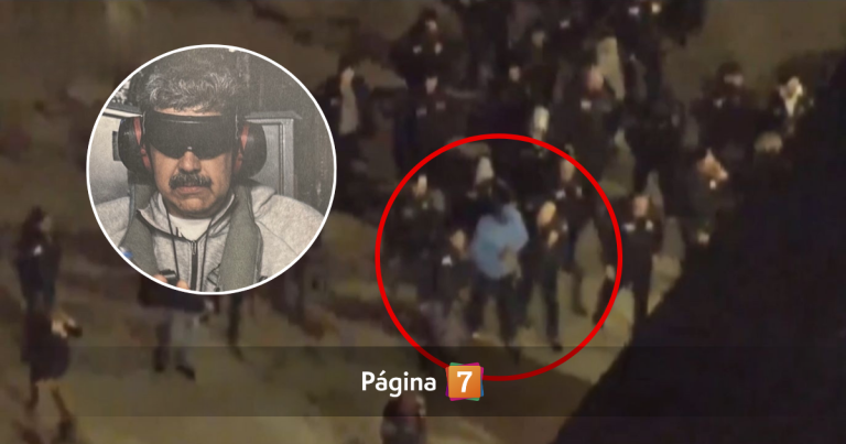 Esposado y con grilletes: Nicolás Maduro llega a Estados Unidos para ser juzgado tras su captura