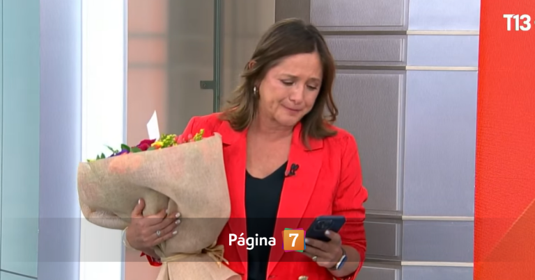 Mónica Pérez se emocionó al despedirse de 'Teletrece tarde': 