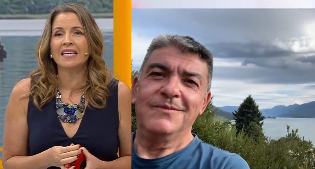 Germán Valenzuela reapareció en el Buenos días a todos