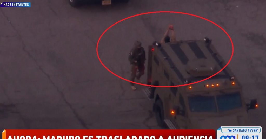 Nicolás Maduro trasladado a tribunal en Nueva York 