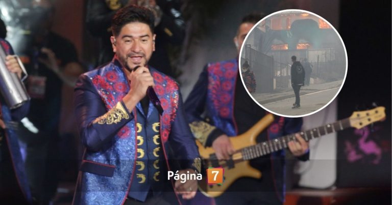 Ráfaga hizo un alto en su show en Olmué y envió emotivo mensaje a damnificados por incendios