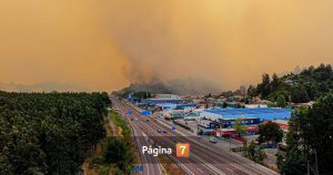 Ministerio de Obras Públicas informa estado de rutas en Biobío y Ñuble por incendios