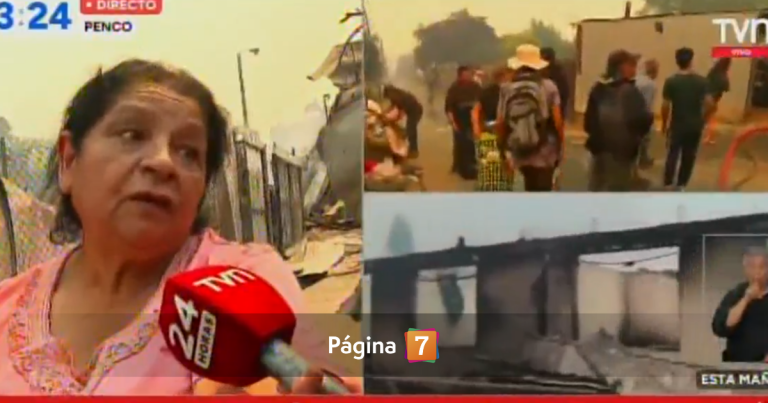 Vecina de Lirquén se quebró al contar sobre muerte de su hermano: 