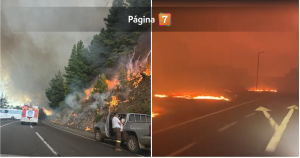 Incendios forestales Concepción, visibles región del Biobío y Ñuble