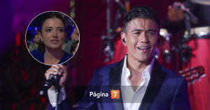 "¿Y el anillo pa cuándo?": Américo besó a Yamila Reyna durante show en Olmué y respondió a pregunta