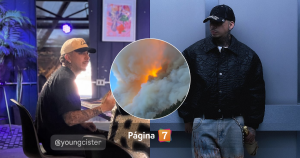 Young Cister casi no llega a evento en Concepción por incendio forestal: ruta está cortada