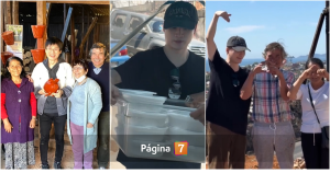 Yuhui fue en ayuda de familia afectada por incendios que conoció en Sabingo