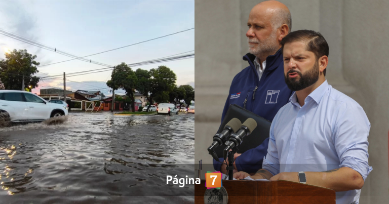 Pdte. Boric anuncia entrega de bonos a damnificados por lluvias en Maipú: así funcionará la ayuda