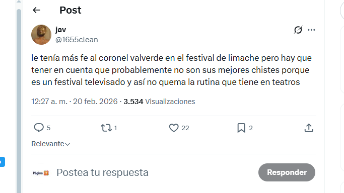  'Coronel Valverde' terminó su rutina del Festival de Limache entre pifias: 