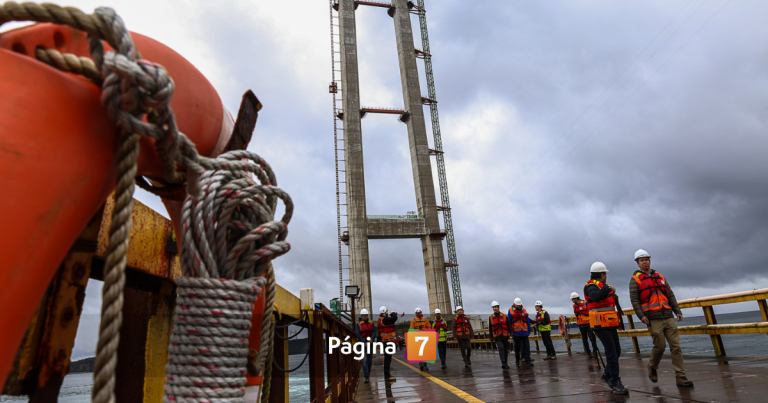 Investigan muerte de trabajador coreano en obra de Puente Chacao: compañeros lo encontraron sin vida