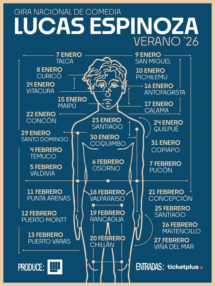Lucas Espinoza estrena su primer especial en vivo y anuncia su gira de verano: revisa las fechas