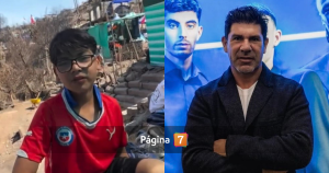 Marcelo Salas tuvo conmovedor gesto con niño afectado por los incendios