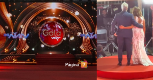 Viralizan curiosa forma de mover la tarima para fotos en Gala de Viña: “Inteligencia artesanal”