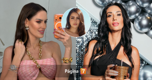 Adriana Barrientos, Isabel Calvo y Pamela Díaz