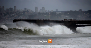 Emiten aviso de marejadas en gran parte del borde costero de Chile: se extenderá por tres días