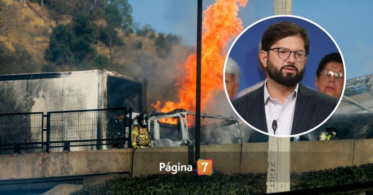 Presidente Boric confirmó que víctimas fatales ascendieron a cuatro por explosión de camión en Renca