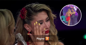 No se vio en pantalla: el emotivo momento que protagonizó Camila Andrade en 'Fiebre de baile'