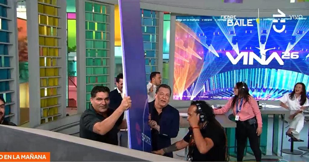 El chascarro que sacó carcajadaas en matinal de CHV, Contigo en la Mañana