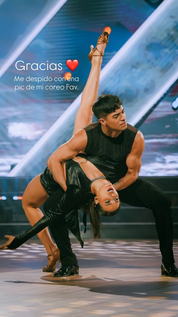 La reacción del bailarín David Sáez, tras renuncia de Cony Capelli