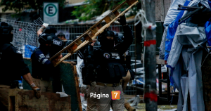 Desalojo en Barrio Meiggs