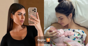 Emilia Dides impacta con foto de su nuevo físico a solo días de dar a luz: 