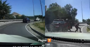 Chofer atropelló a dos delincuentes para evitar encerrona en Quilicura