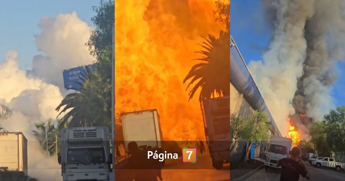 Explosión en Renca se habría originado por accidente de tránsito de ...