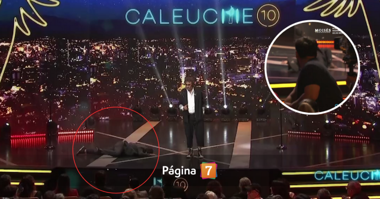 ¿Estaba preparado? La estrepitosa caída que sufrió Fernando Godoy en los Premios Caleuche