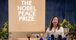 Confirman filtración ilegal del Nobel de la Paz 2025 a María Corina Machado