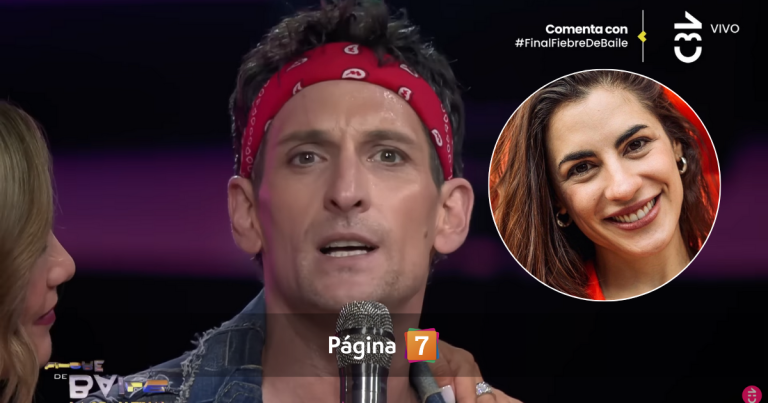 Gabriel Urzúa agradeció a Carmen Zabala por su respaldo en Fiebre de Baile: 